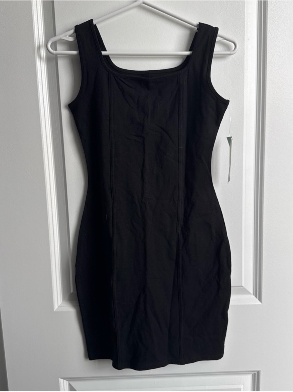Wild Fable Black Scoop Neck Tank Mini Dress
